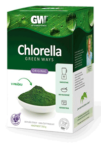 Chlorella v prášku